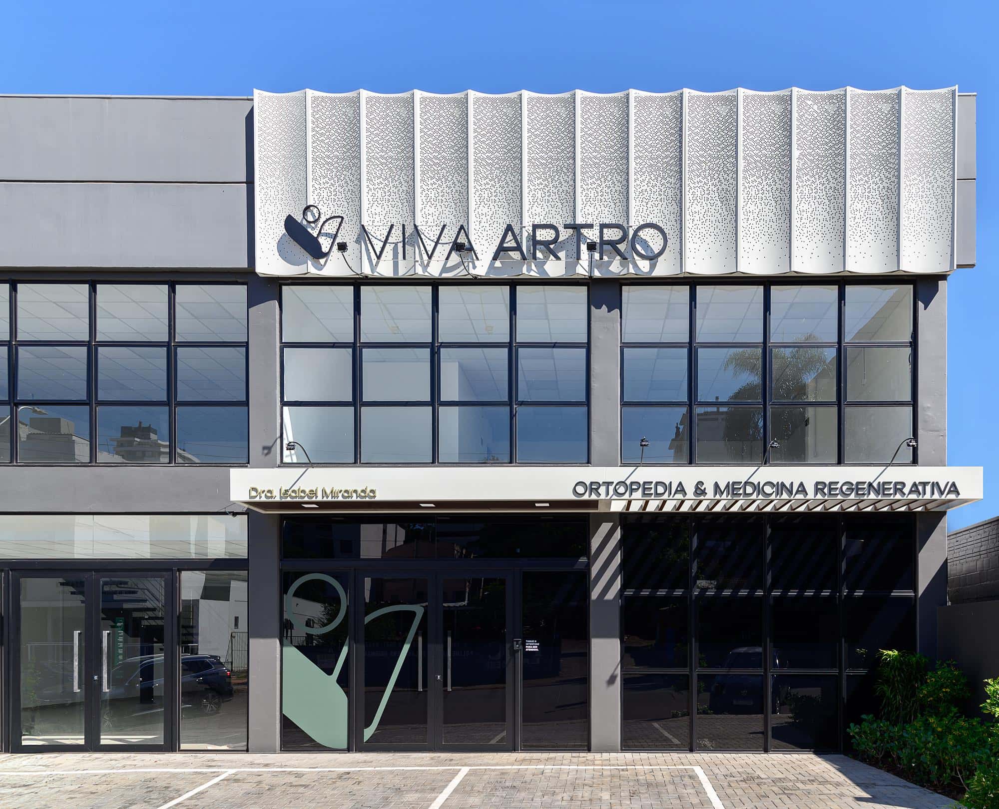 Fachada da clínica Viva Artro em Santa Rosa - RS